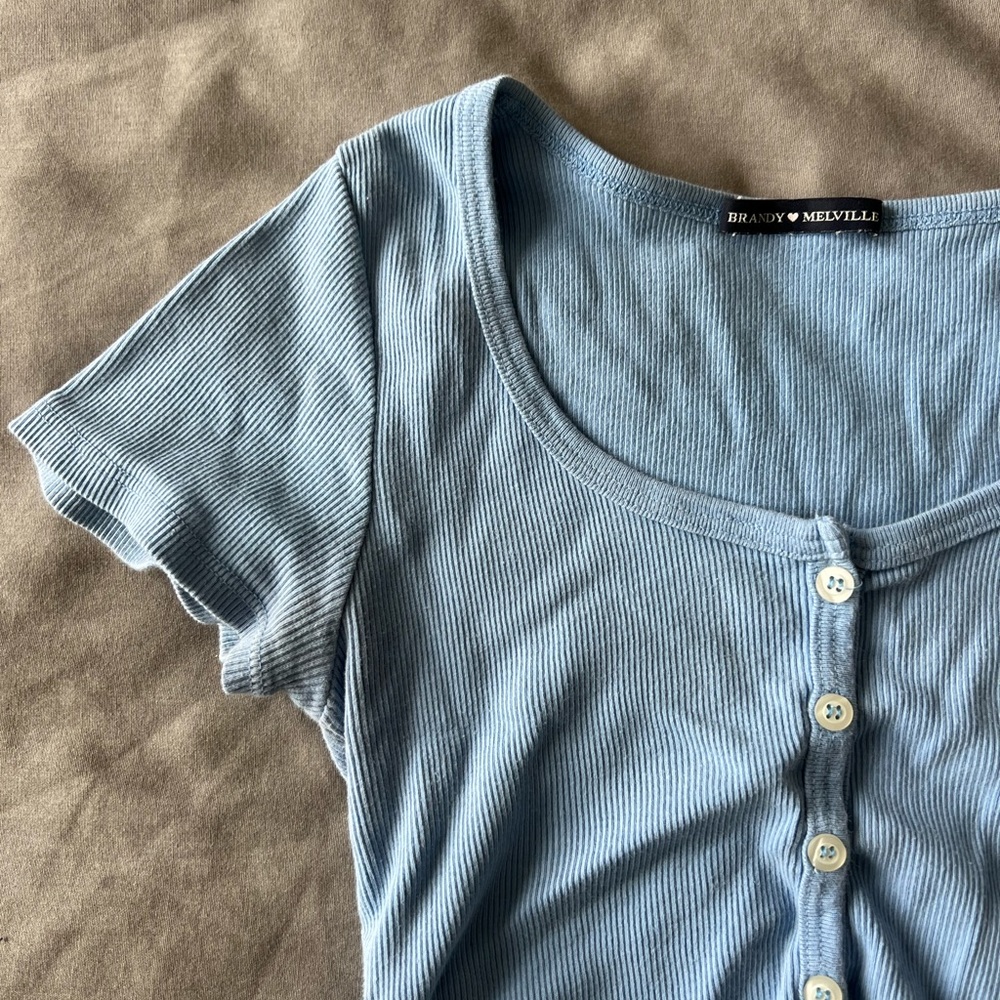 brandy melville babydoll top